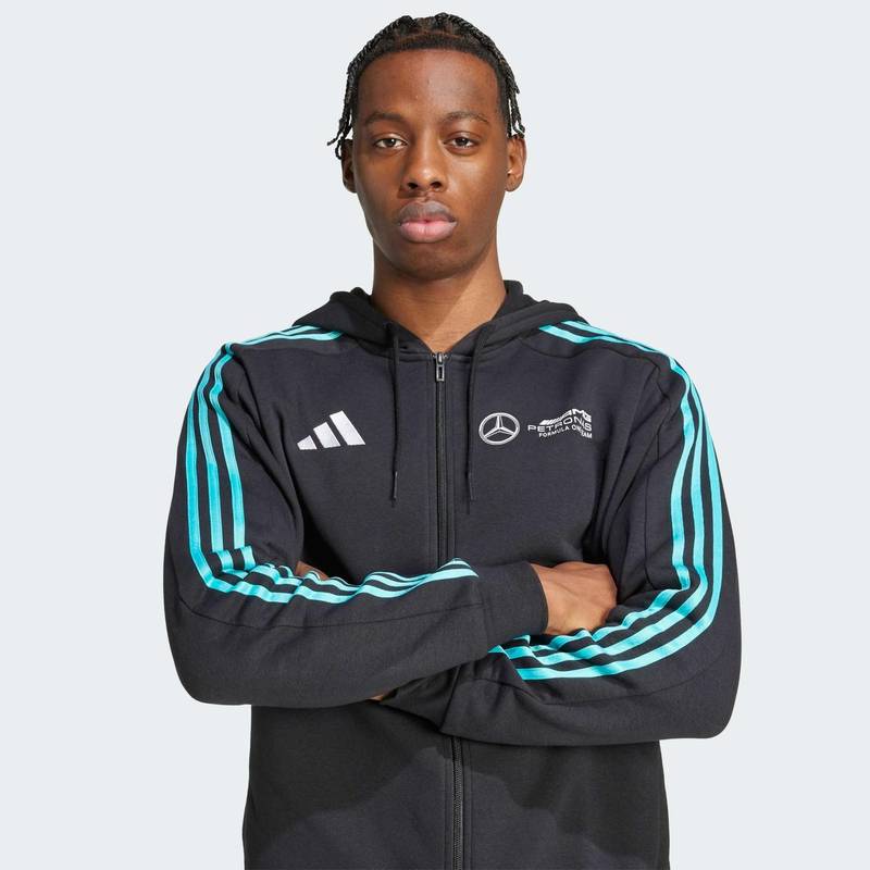 Толстовка Mercedes - AMG Petronas Formula One Team DNA Full-Zip Adidas JV5437, рис. 4