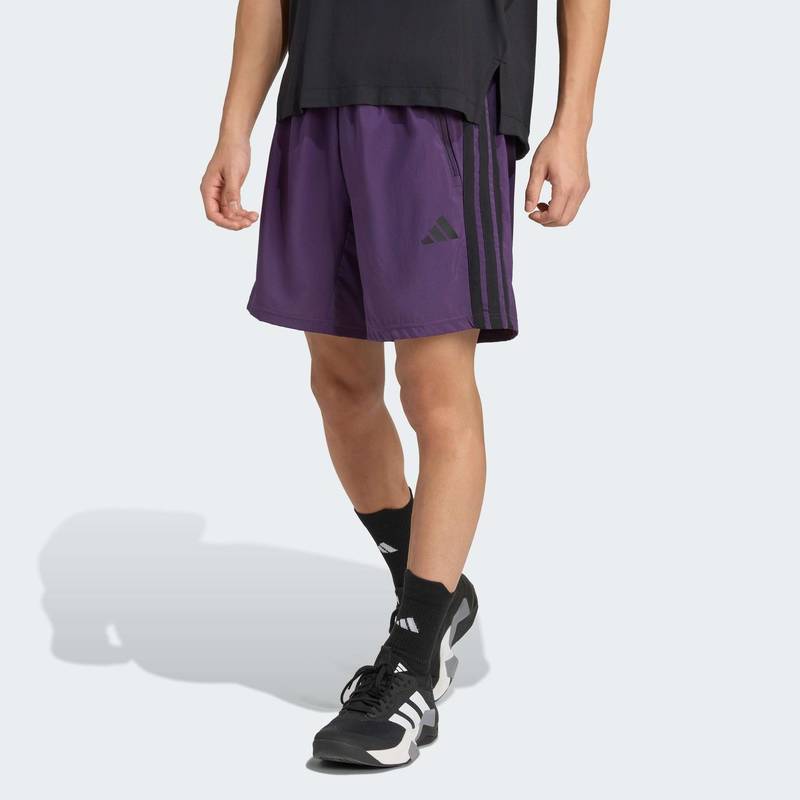 Шорты Essentials Training 3-Stripes Woven Adidas JX2719, рис. 0