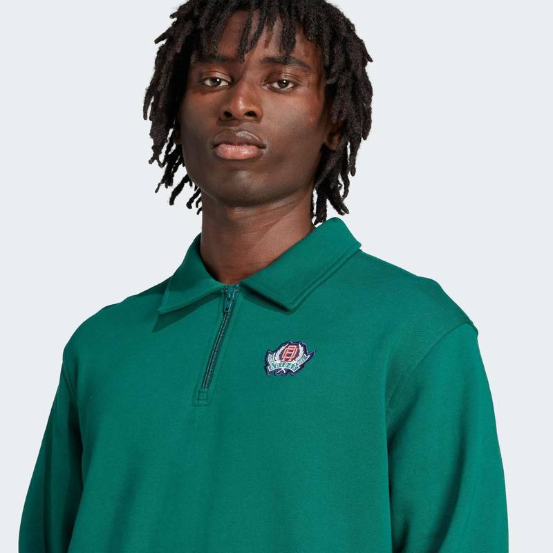 Поло Varsity Loose Half-Zip Adidas JX8171, рис. 3
