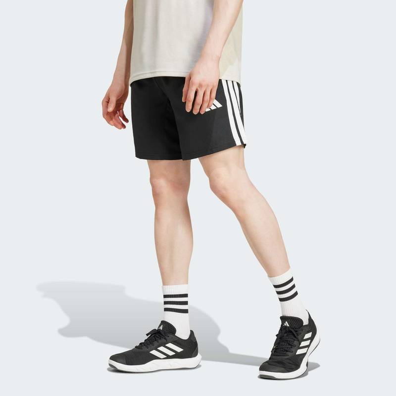 Шорты Essentials Training 3-Stripes Woven Adidas JC7718, рис. 0