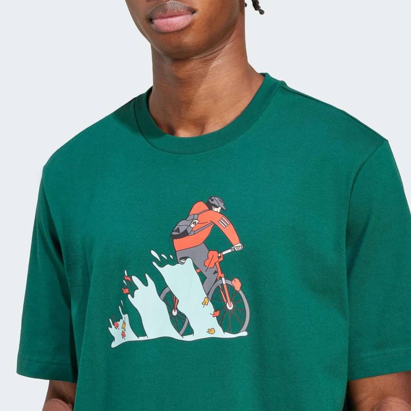 Футболка Doodle Hunt Bike Graphic Adidas JM6497, рис. 3