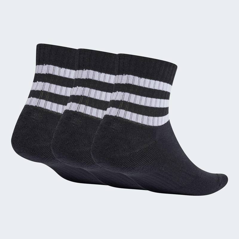 Три пары носков 3-Stripes Cushioned Sportswear Mid-Cut Adidas IC1317, рис. 4