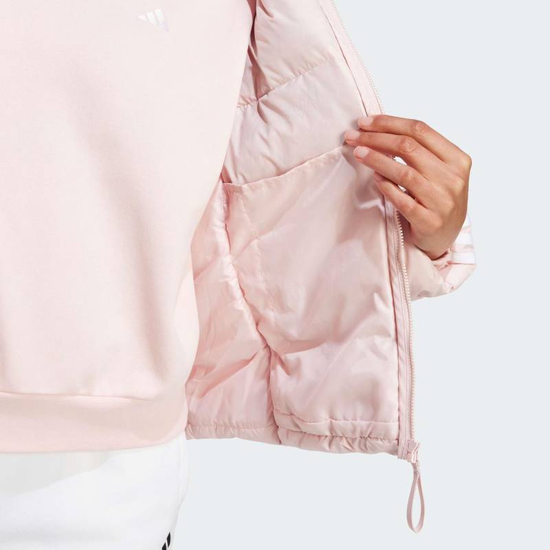 Пуховик Essentials 3-Stripes Mid Down Hooded Adidas IX8923, рис. 4