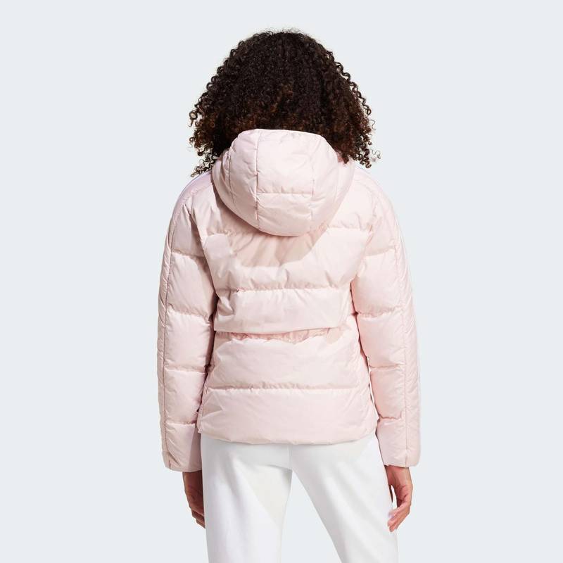 Пуховик Essentials 3-Stripes Mid Down Hooded Adidas IX8923, рис. 1