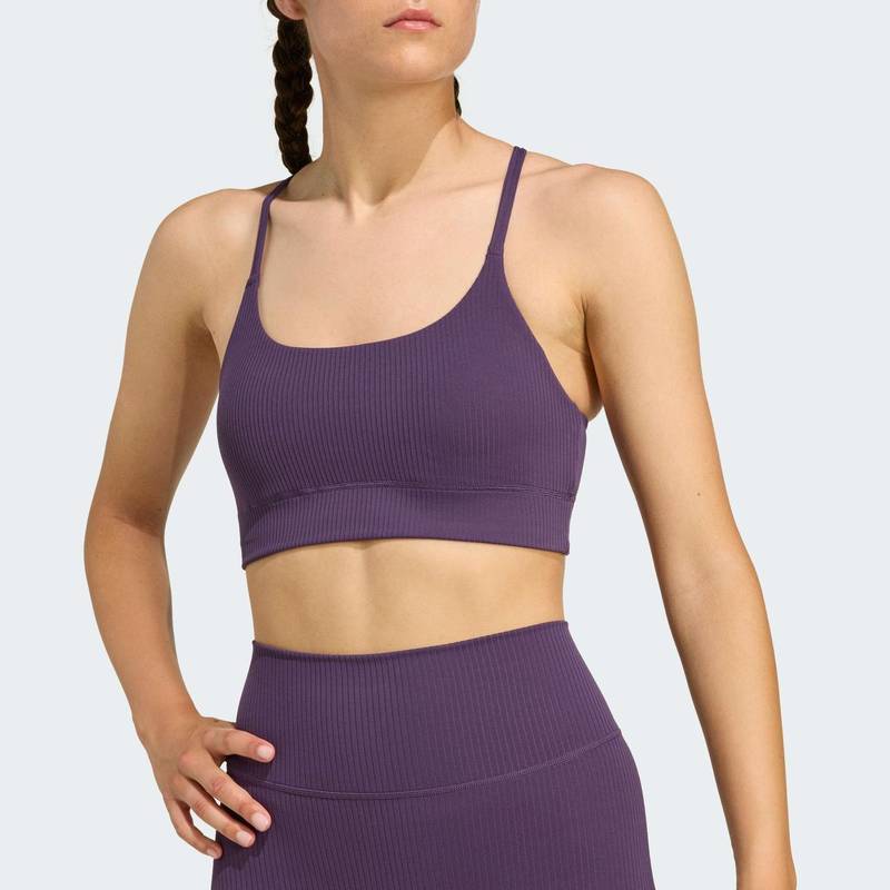 Бра All Me Light Support Rib Long Line Adidas JL5544, рис. 3