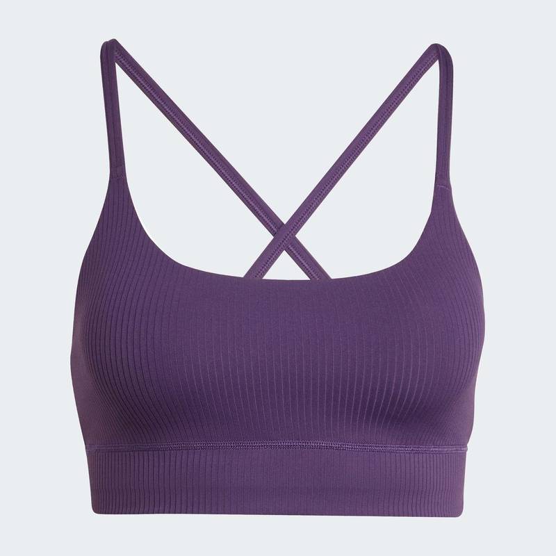 Бра All Me Light Support Rib Long Line Adidas JL5544, рис. 5