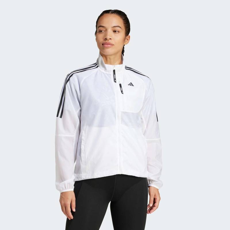 Куртка Own the Run 3-Stripes Adidas JD7755, рис. 0