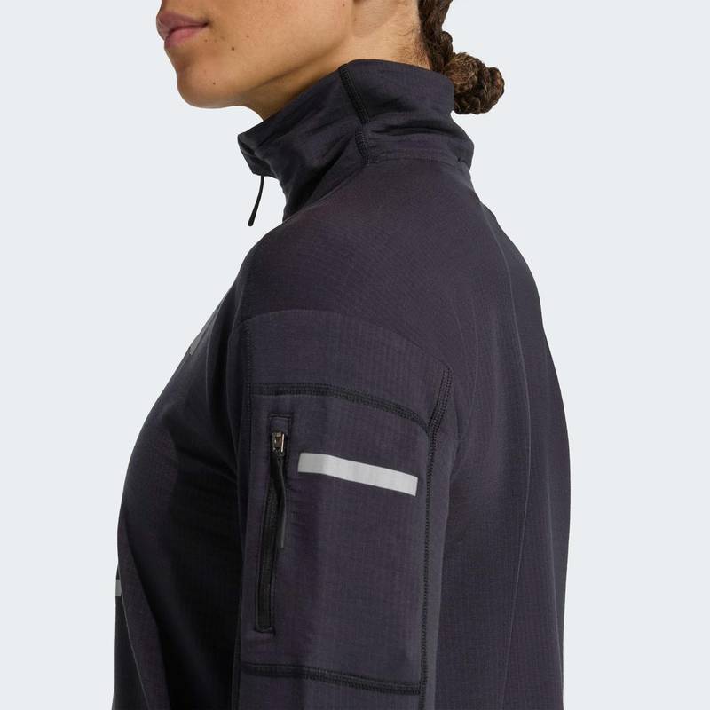 Спортивная кофта Adi365 Running CLIMAWARM+ Half-Zip Adidas JP3842, рис. 3
