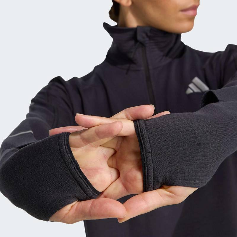 Спортивная кофта Adi365 Running CLIMAWARM+ Half-Zip Adidas JP3842, рис. 4