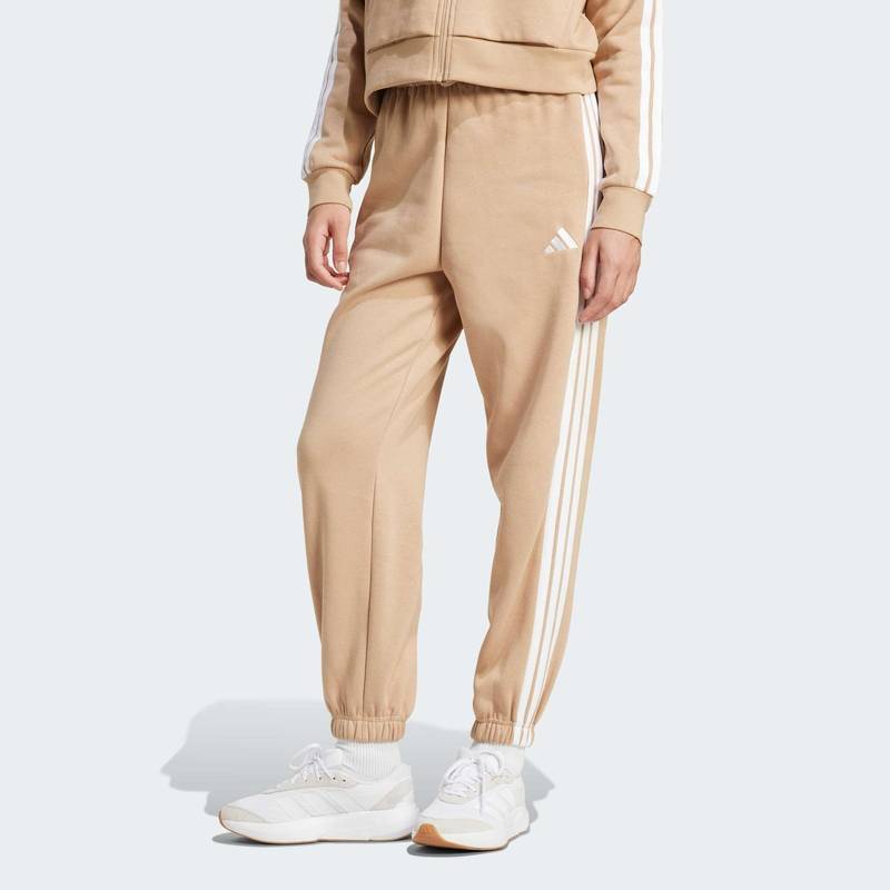 Джогери Essentials 3-Stripes Fleece Loose-Fit Adidas JX7699, рис. 0