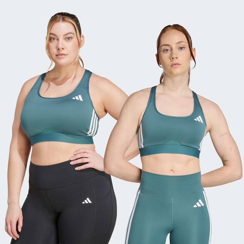 Бра Powerreact Train Medium-Support 3-Stripes Adidas JY2117, рис. 0