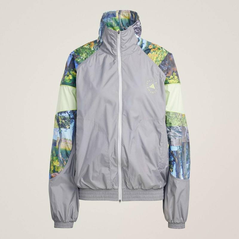 Спортивная кофта by Stella McCartney Earth Collage Woven Adidas JG5793, рис. 5