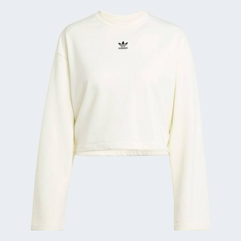Лонгслив Essentials Winterized Wide Rib Adidas JV7456, рис. 5