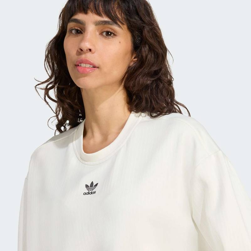 Лонгслів Essentials Winterized Wide Rib Adidas JV7456, рис. 3