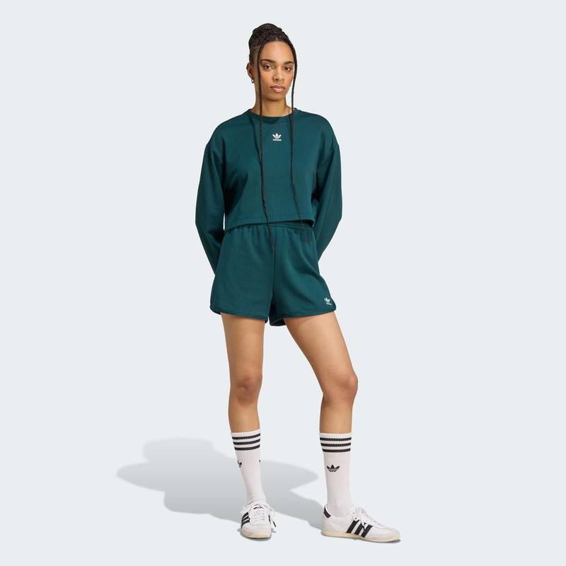 Лонгслів Essentials Winterized Wide Rib Adidas JW6092, рис. 2