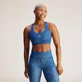Спортивний бра із середньою підтримкою by Stella McCartney TruePurpose Power Impact Printed Training Adidas JF8482, прев. 0