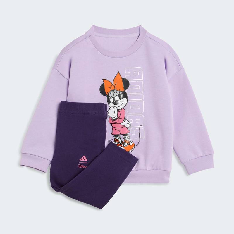 Комплект: свитшот и леггинсы Disney Minnie Mouse Kids Adidas JL9173, рис. 0