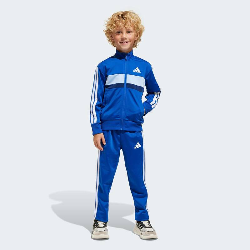 Спортивный костюм Seasonal Essentials Tiberio 3-Stripes Tricot Kids Adidas JC7512, рис. 8