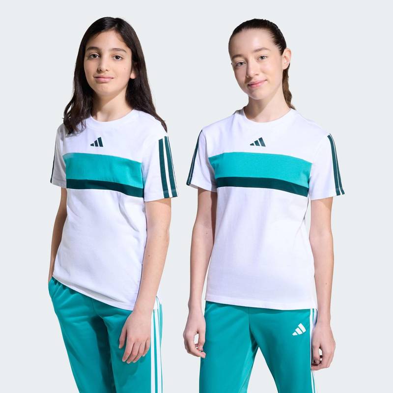 Футболка Seasonal Essentials Tiberio 3-Stripes Kids Adidas JX0192, рис. 0