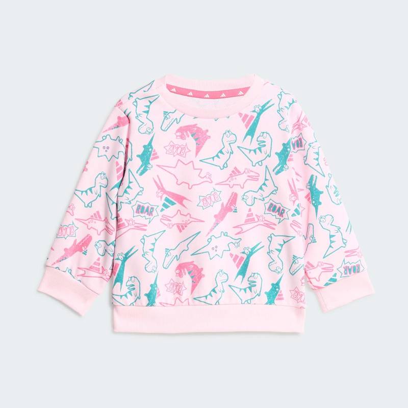Комплект: світшот і штани Seasonal Essentials Adiraptor French Terry Kids Adidas JW2405, рис. 1