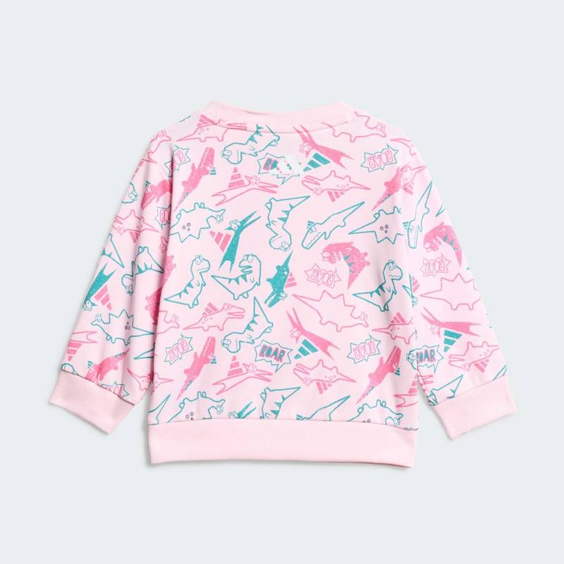 Комплект: світшот і штани Seasonal Essentials Adiraptor French Terry Kids Adidas JW2405, рис. 2