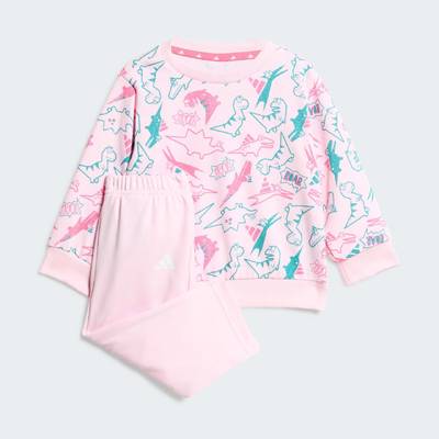 Комплект: свитшот и брюки Seasonal Essentials Adiraptor French Terry Kids Adidas JW2405