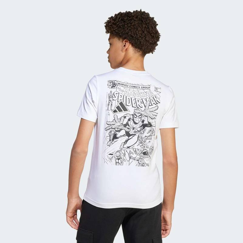 Футболка Marvel Spider-Man Graphics Kids Adidas JM0819, рис. 7