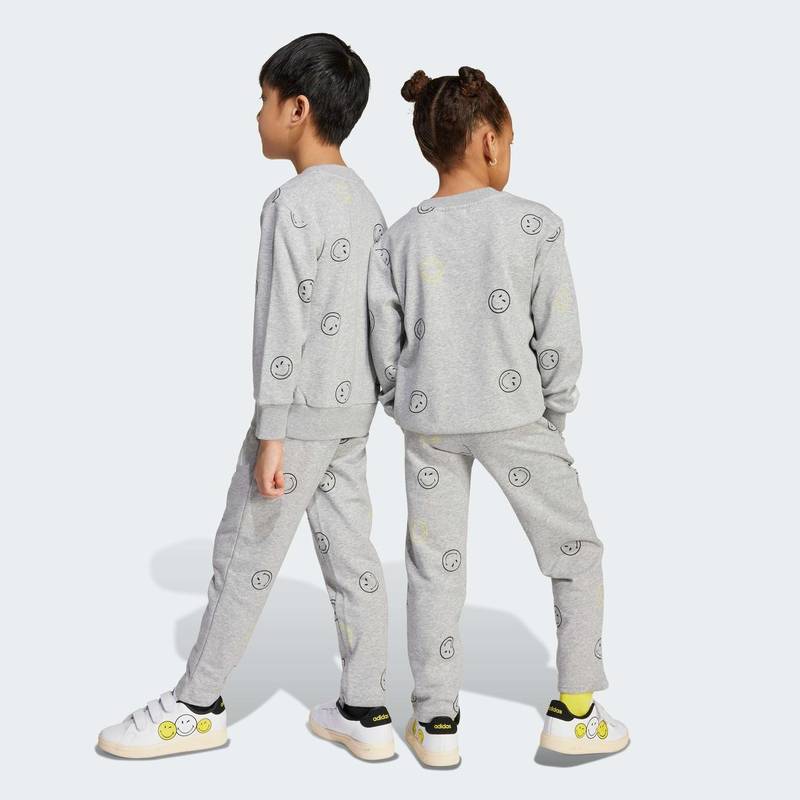 Комплект: свитшот и брюки X Smileyworld Summerset Kids Adidas JN2158, рис. 1