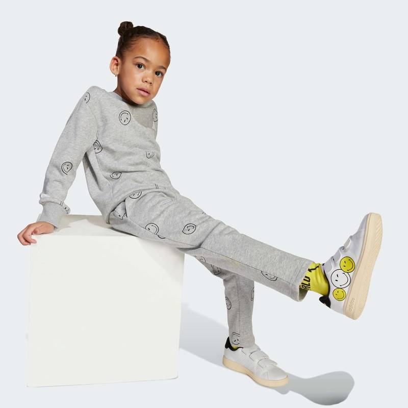Комплект: свитшот и брюки X Smileyworld Summerset Kids Adidas JN2158, рис. 2