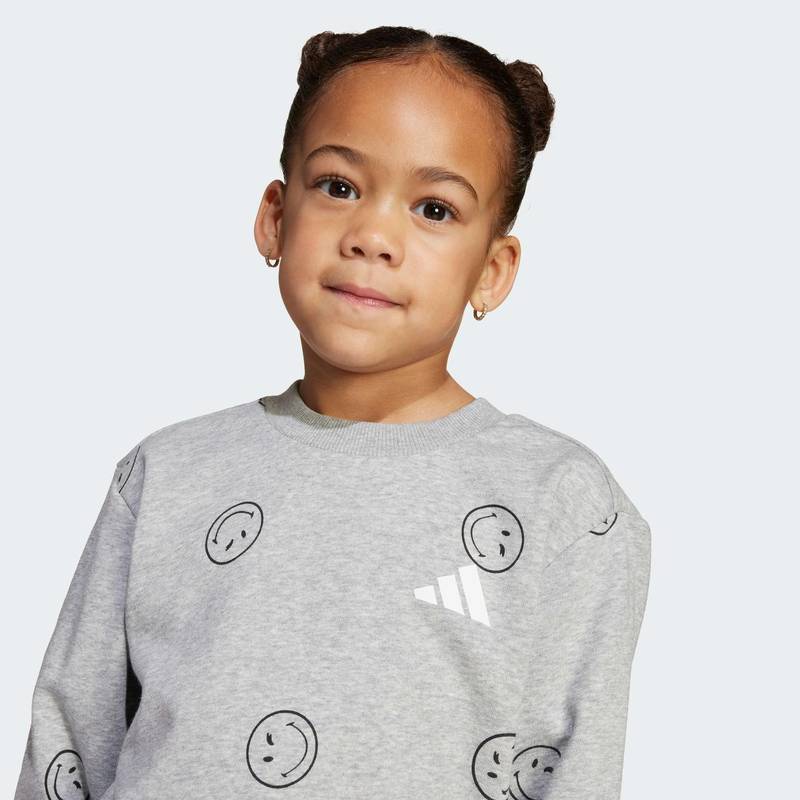 Комплект: світшот і штани X Smileyworld Summerset Kids Adidas JN2158, рис. 4
