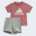 Комплект: шорты и футболка Essentials Organic Cotton Adidas IZ4975, прев. 0
