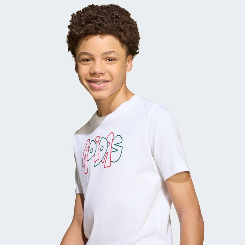 Футболка Graffiti Graphic Kids Adidas JV5245, рис. 3