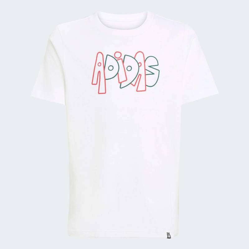 Футболка Graffiti Graphic Kids Adidas JV5245, рис. 5