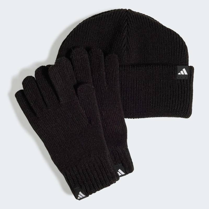 Набір: шапка-біні та рукавички Adidas JP2783, рис. 0