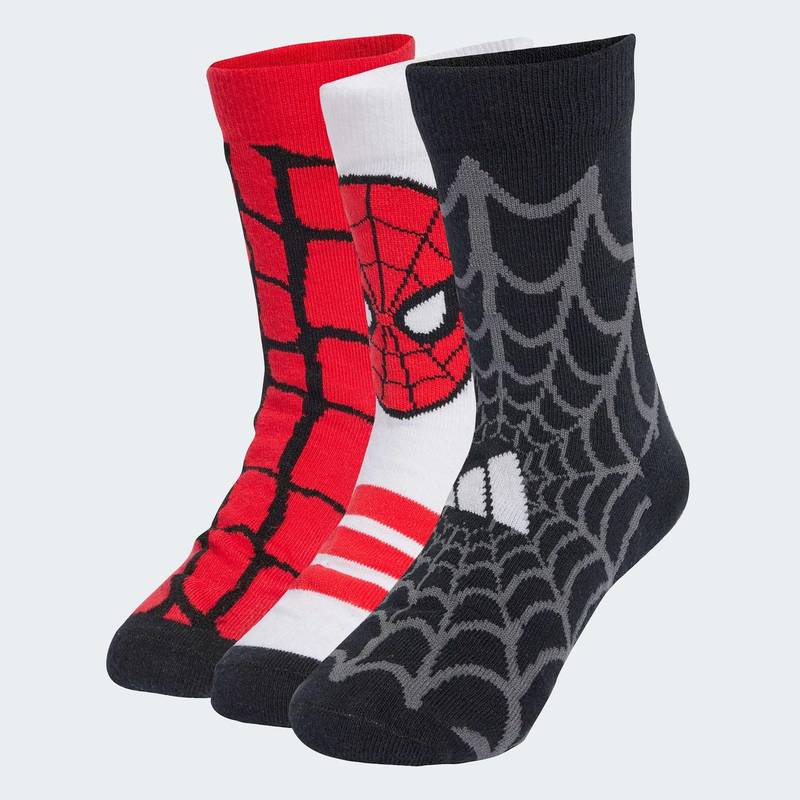 Три пары носков Marvel Kids Spider-man Adidas JM1827, рис. 0