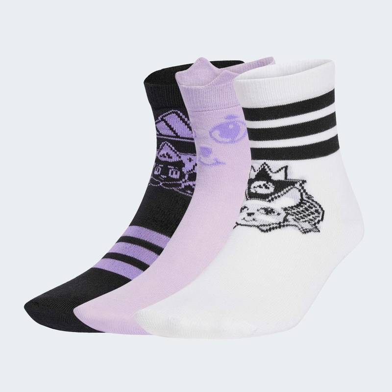 Три пары носков Bubbles Kids Adidas JV5125, рис. 0