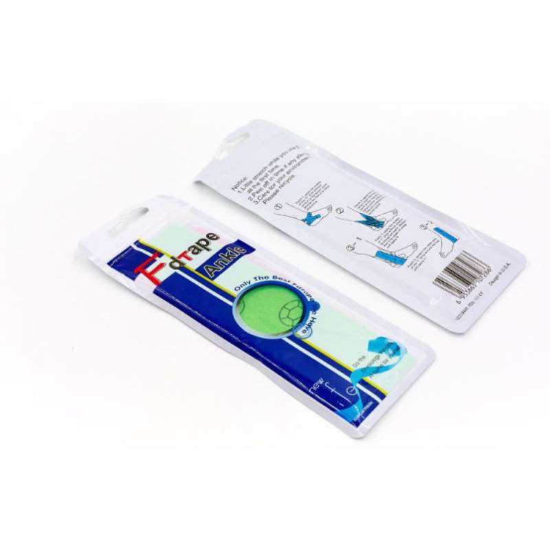 Кинезио тейп преднарезанный ANKLE (Kinesio tape) ( I-20см, V-15см, Х-10см), рис. 1