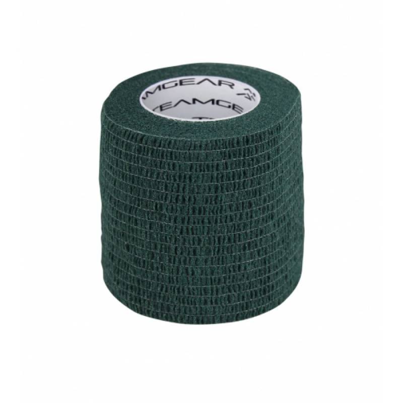 Эластичная лента для фиксации гетр и щитков W Sock Wrap зеленая 5cm*4.5m 00041-G, рис. 0