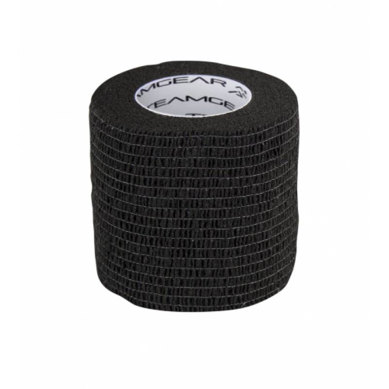 Еластична стрічка для фіксації гетр і щитків W Sock Wrap чорна 5cm * 4.5m 00041-BK, рис. 0