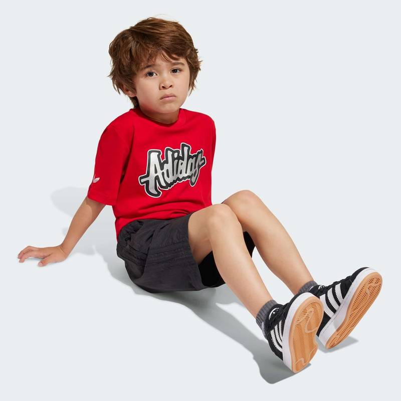 Комплект: футболка і шорти Kids Adidas JC9101, рис. 2