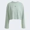 Укорочений лонгслів Essentials Wide Rib Adidas JD5123, прев. 5