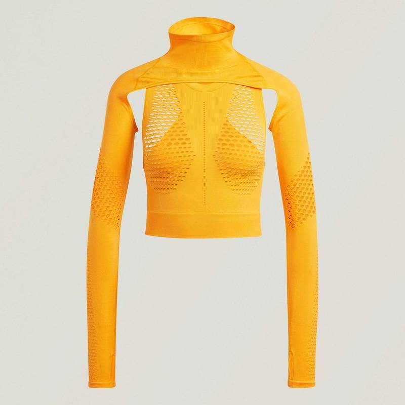 Лонгслів-майка 2 в 1 by Stella McCartney TrueStrength Knit Yoga Adidas JE4083, рис. 0