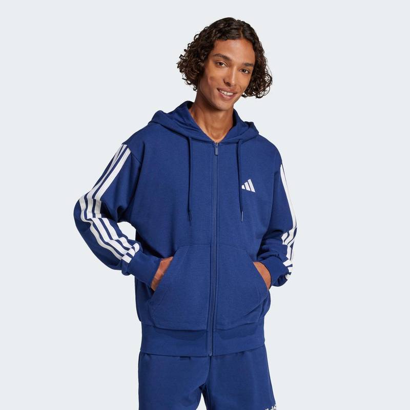 Толстовка Essentials 3-Stripes French Terry Adidas JE6341, рис. 0
