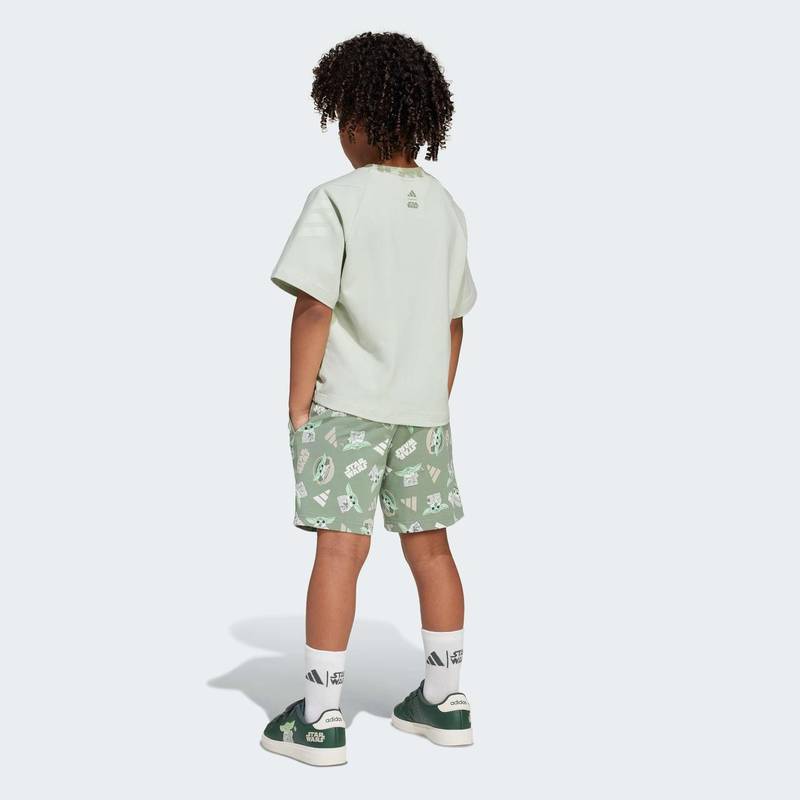 Комплект: футболка и шорты Star Wars The Mandalorian™ Kids Adidas JF3648, рис. 7