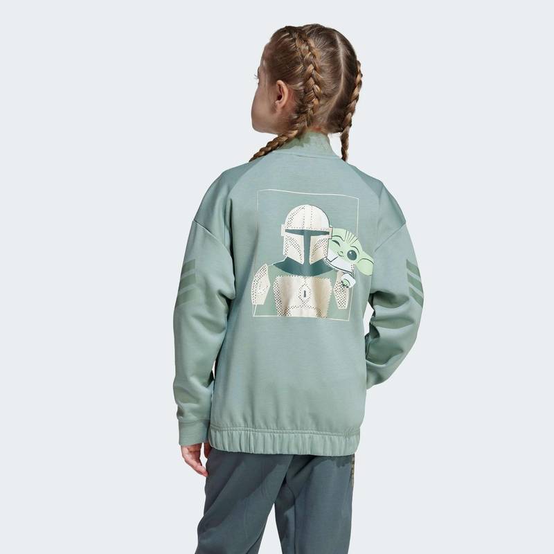 Спортивна кофта Star Wars Mandalorian Kids Adidas JF3653, рис. 7