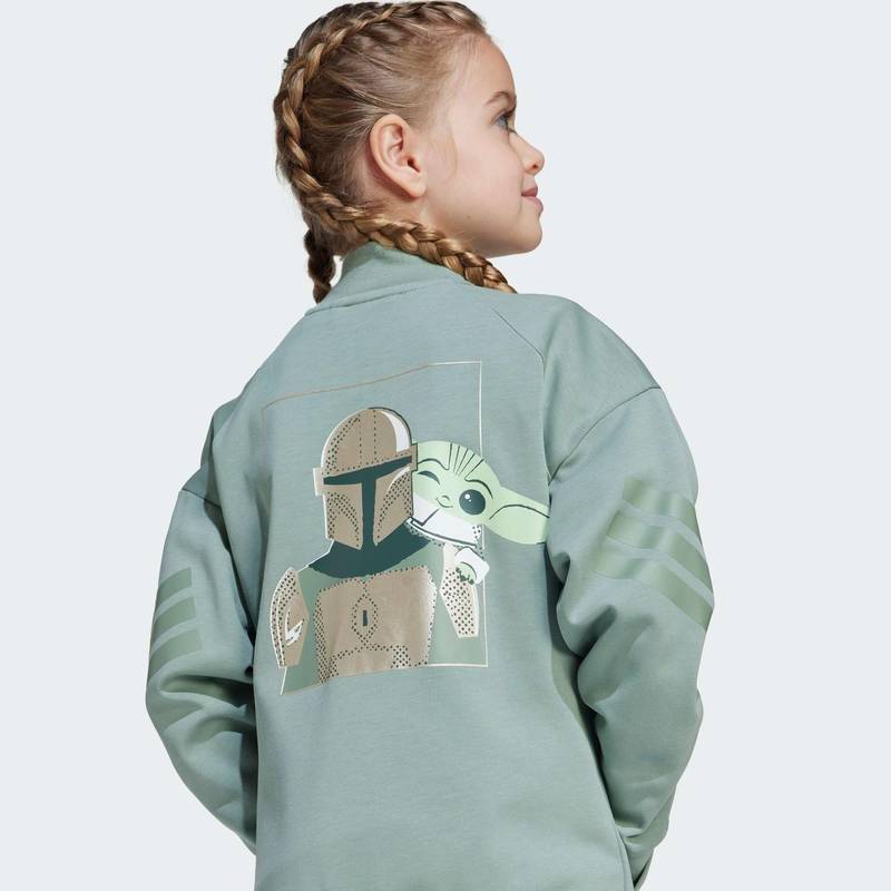 Спортивная кофта Star Wars Mandalorian Kids Adidas JF3653, рис. 4