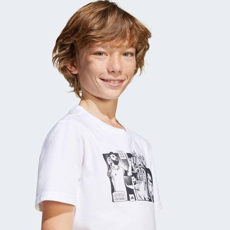 Футболка Messi Icon Graphic Kids Adidas JJ1412, рис. 3
