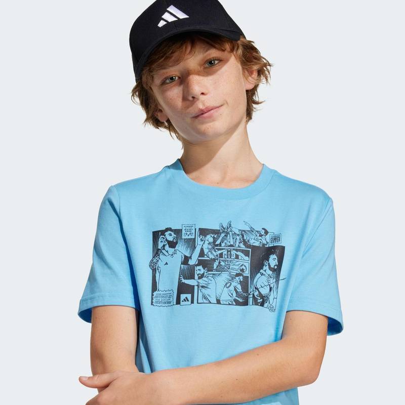 Футболка Messi Icon Graphic Kids Adidas JJ1413, рис. 3