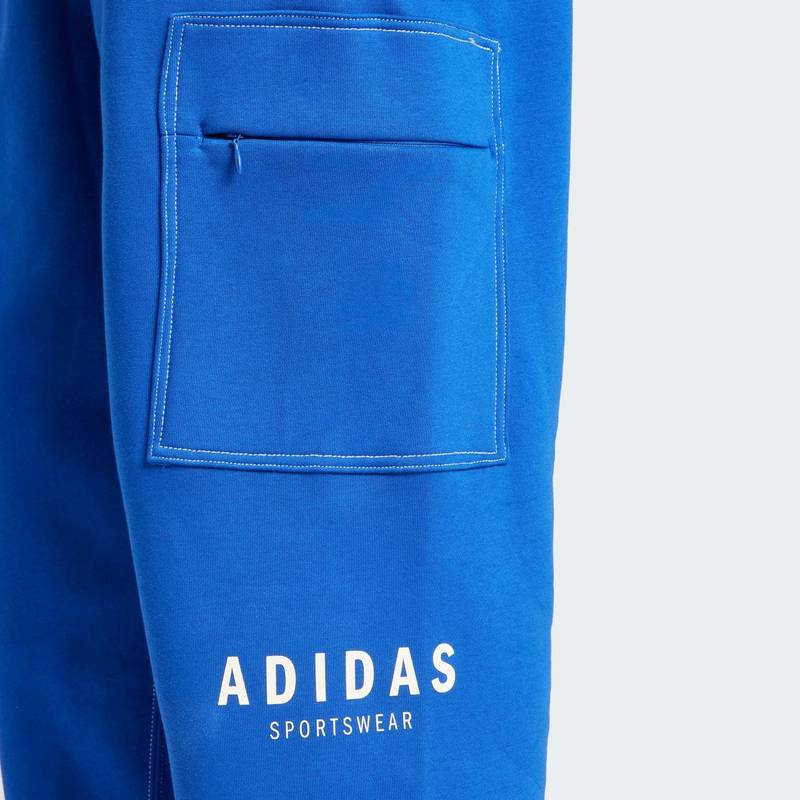 Брюки-карго ALL SZN Fleece Graphic Loose Adidas JJ3663, рис. 4