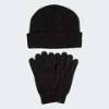 Набор: шапка-бини и перчатки Adidas JN9443, прев. 0